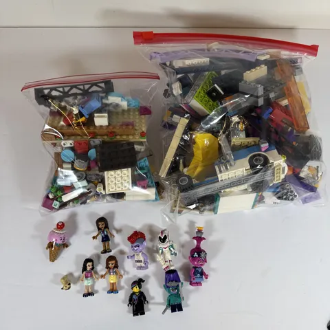 LEGO  Bulk Lot of Loose Lego Pieces & Figures - Friends