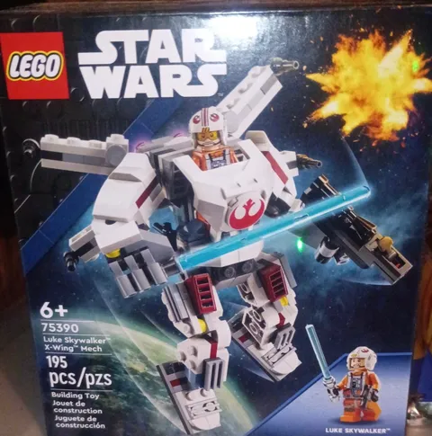 Lego Star Wars #75390 Luke Skywalker X-Wing Mech 195 Pieces New Sealed Unopened