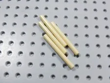 LEGO Lot of 4 Tan 4L Staffs Wands Lightsaber Blades Weapon Minifig BJ