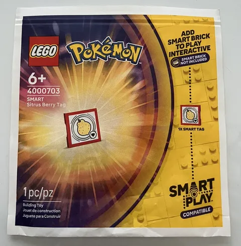 LEGO Pokemon 4000703 SMART Play: SMART Sitrus Berry Tag New Pokemon Go Promo