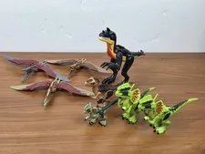 Authentic LEGO Jurassic Park Lot of 8 Dinosaur Figures 