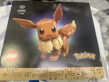LEGO Pokémon Eevee Build Together Set 72151 587 Pieces Building Set 18+