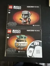 lego 75317 mandalorian and the child brickheadz instructions