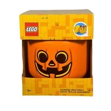 Small LEGO Storage Head Pumpkin