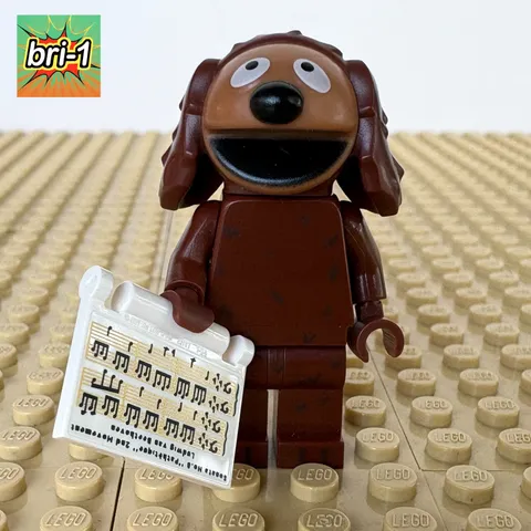 LEGO Minifigures, The Muppets: Rowlf the Dog, MUSIC coltm-1, 71033, SERIES, 2022
