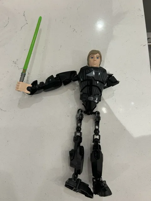 LEGO Star Wars 75110 Luke Skywalker Buildable  Figure Incomplete For Parts