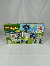 Lego Duplo Police Station Helicopter #10959 2022 40pc Dog Light & Sound