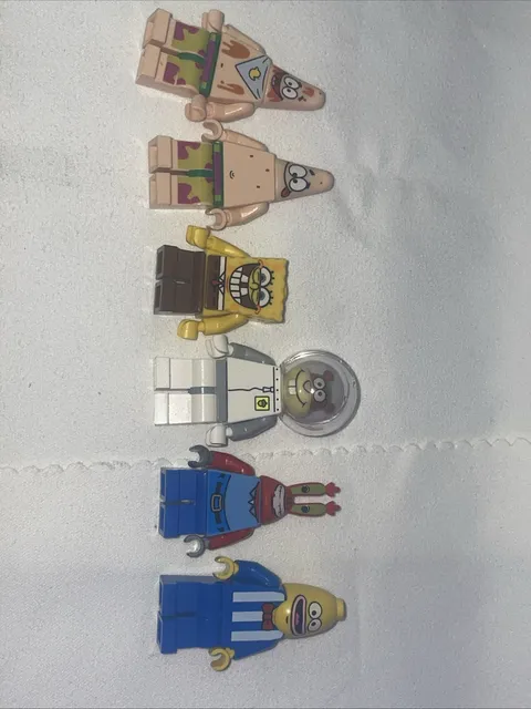 LEGO SpongeBob SquarePants Minifigures 6 Pieces