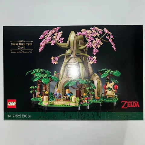 NEW LEGO The Legend of Zelda Great Deku Tree 2-in-1 Set 77092 Nintendo 2500 pcs