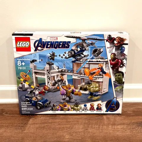 Lego Marvel Avengers Compound Battle 76131 Sealed IOB 2019