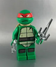 LEGO Teenage Mutant Ninja Turtles Raphael Minifigure – Excellent 79105 79102