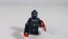 LEGO Marvel Captain America  Winter Soldier Shield Uniform Minifigure 