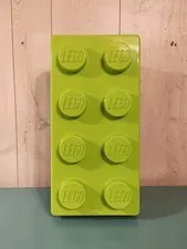 LEGO Duplo Green Storage Brick Container 14x7x7 Empty Box Only