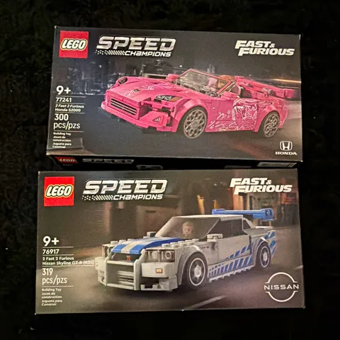 LEGO Speed Champions Fast & Furious -Honda S200 & Nissan Skyline GTR (Empty Box)