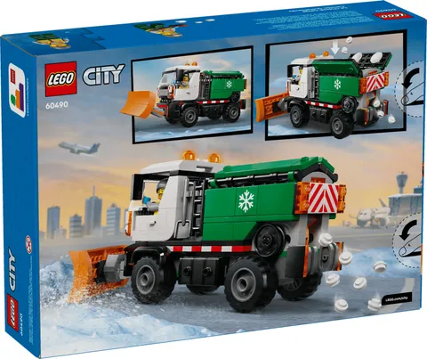 Lego City SNOWPLOW 60490 Includes Minifigure NEW SEALED USA Shipper