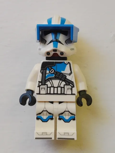Lego Star Wars - Clone Heavy Trooper 501st Legion With Visor & Backpack - sw1247