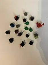 LEGO Minifigure Parts & Accessories Lot Helmets Visors Hoods Hair Multicolor