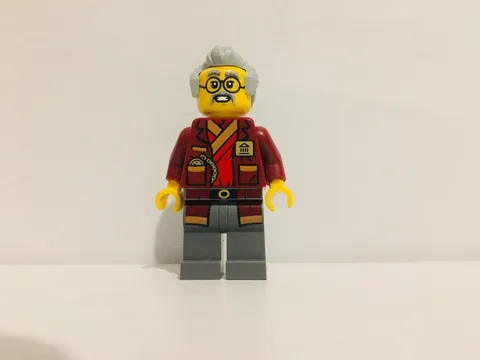 LEGO NINJAGO The Old Town 15th Anniversary Dr. Sander Saunders Minifigure
