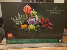 Sealed New LEGO Botanicals: Succulents (10309) 
