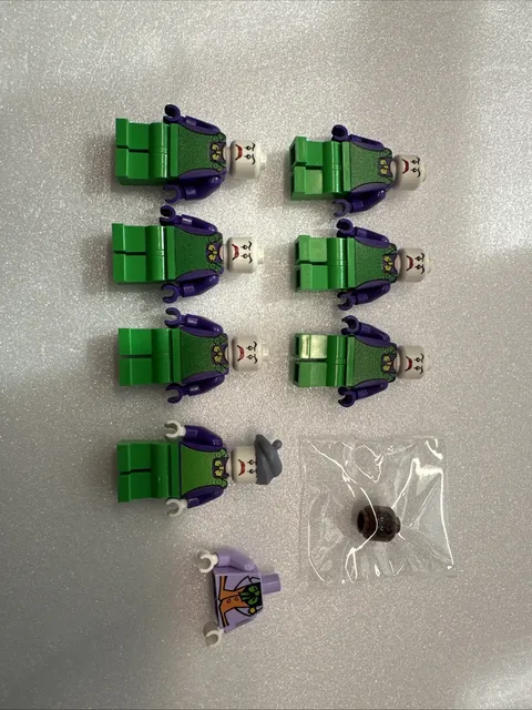 Lego Batman The Videogame Custom Lot Collection Parts Parts Pad And UV Print 