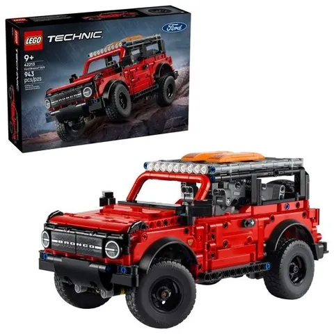 Technic Ford Bronco Building Toy – Authentic Model Car Kit for Kids Ages 10+