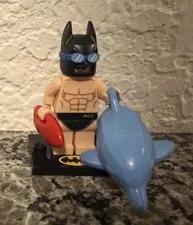 Lego Batman Movie Minifigure Series 2 (71020) - Swimsuit Batman w/ Dolphin
