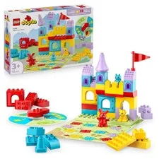 LEGO DUPLO Hopsy's Castle Game - Educational Motor Skills Toy for Toddlers - inc