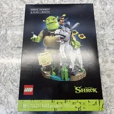 LEGO 72423 Shrek, Donkey & Puss In Boots 1,403 pcs Posable Figures - NEW IN BOX