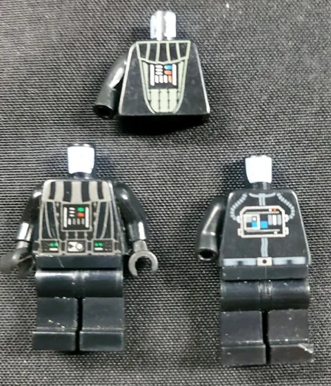 Star Wars Lego Minifigures Lot Darth Vader Tie Fighter Pilot No Heads See Pic L 