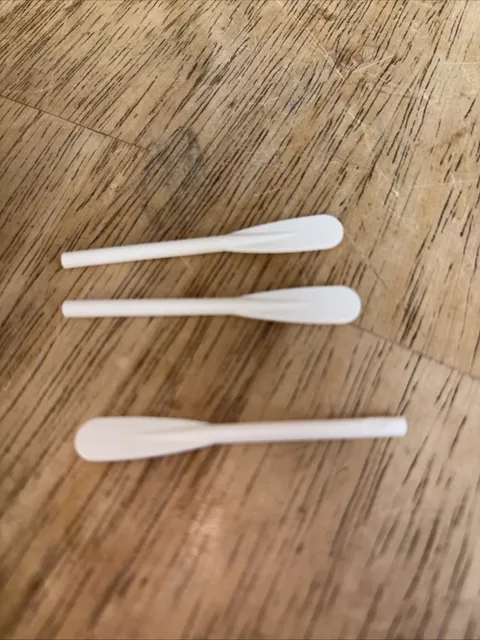3 LEGO Minifigure White Boat Paddle Canoe Oar 21310 71029 Paddle Surfer