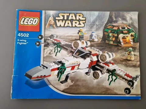 Lego Building Instructions 4502 Star Wars X-Wing Fighter 
