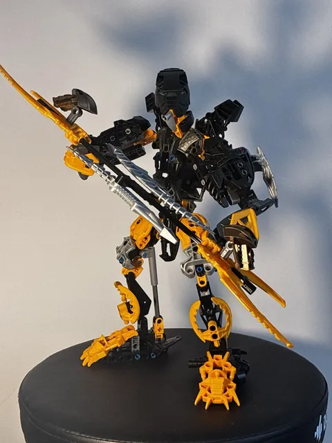 Lego Bionicle Custom MOC #6 Dhetras Toa Of Air 