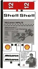 LEGO STICKER SHEET 10330 MCLAREN MP4/4 & Ayrton SENNA from set New