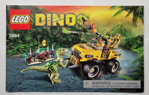 Lego Dino 5884 Instruction Manual ONLY 