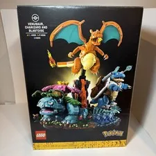 Lego Pokemon 72153 Venusaur Charizard Blastoise Starter Set NEW Sealed On Hand!