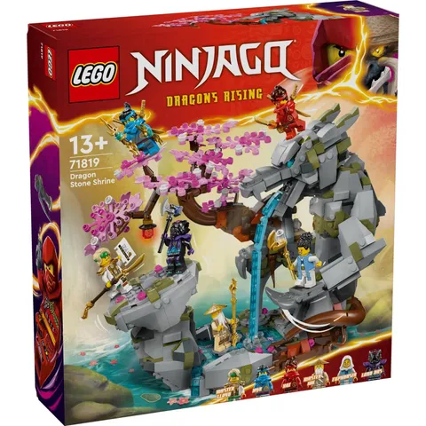 LEGO NINJAGO 71819 Dragon Stone Shrine Brand New Genuine