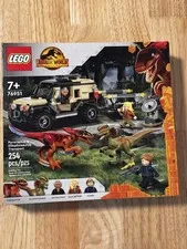 LEGO 76951 Jurassic World: Pyroraptor and Dilophosaurus Transport Complete