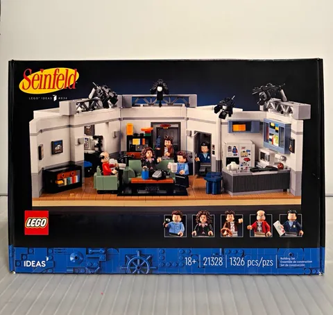 LEGO Ideas: Seinfeld (21328) -RETIRED SET! -NEW IN SEALED BOX! NEVER OPENED