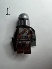 Lego Star Wars - RARE Mandalorian Din Djarin Mando 75299 Silver - NEW SW1135