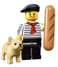 LEGO Minifigures Series 17 French Connoisseur 71018  New And Sealed