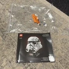 LEGO STORMTROOPER HELMET 75276 Star Wars Manual & Extra Pieces Only