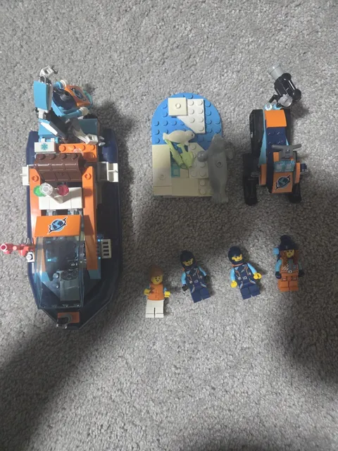 Lego City Sea Explorer,  Submarine Lot Sets Please Read Description