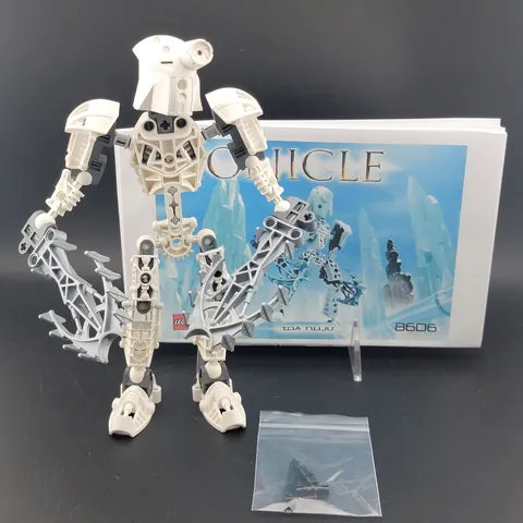 LEGO BIONICLE: Toa Metru TOA NUJU ( 8606 ) 100% Complete