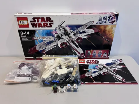 LEGO Star Wars ARC-170 Starfighter - 8088 - Kit Fisto - BOX MANUAL MINIFIGURES