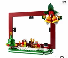 LEGO Seasonal Christmas Decor Set 40604. Rare Christmas bonus item. Collectors