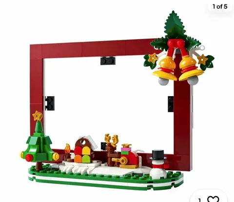 LEGO Seasonal Christmas Decor Set 40604. Rare Christmas bonus item. Collectors