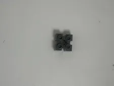 LEGO-GRAY- Brick, Modified 2 x 2 with Channels and Axle Hole 90258