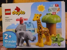 Dulpo Wild Animal Set 10971 MISSING GIRAFFE! Legos