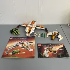 Lego 7647 Mars Mission MX-41 Switch Fighter + 7695 MX-11 Astro Fighter *READ*