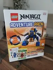 LEGO Ninjago Adventure Pack 2 Books w/Jay Nanomech Mode Minifigure
